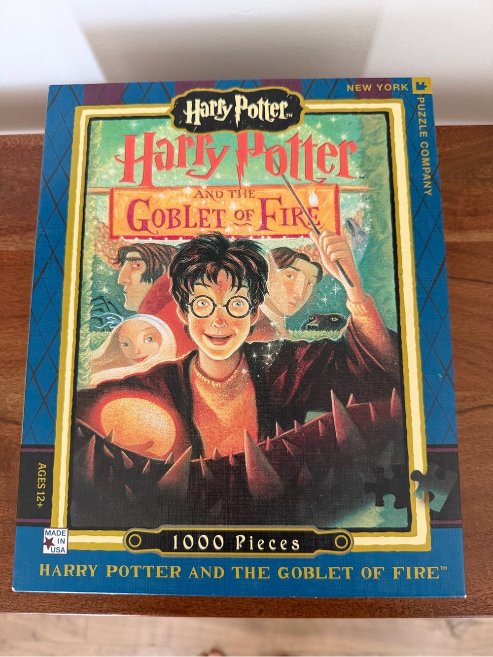 Harry Potter Goblet of Fire 1000 Piece Jigsaw Puzzle New York Puzzle Company